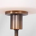 Steinhauer Bordlampe ANCILLA 1-flamme, lang, med skiftefunktion, konisk E14 IP20, børstet bronze dæmpbar