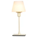 Bordlampe ANCILLA 1-flamme, stor E14 IP20, creme 