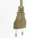 Steinhauer Bordlampe ANCILLA 1-flamme, kort, med skiftefunktion, konisk E27 IP20, børstet bronze dæmpbar