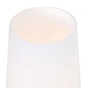 Steinhauer Bordlampe ANCILLA 1-flamme, kort, med skiftefunktion, konisk E27 IP20, børstet bronze dæmpbar