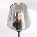 Bordlampe ANCILLA 1-flamme, med skiftefunktion, konisk E14 IP20, sort mat dæmpbar