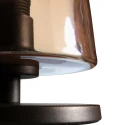 Steinhauer Bordlampe ANCILLA 1-flamme, lille E27 IP20, kakao 