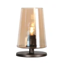 Steinhauer Bordlampe ANCILLA 1-flamme, lille E27 IP20, kakao 