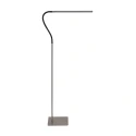 Standerlampe SERPENT med fleksibel arm, med touch-dæmper IP20, stål børstet dæmpbar