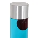 table lamp VOLCAN cylindrical, with switch E14 IP20, steel brushed 