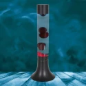Mexlite Bordlampe VOLCAN cylindrisk, med afbryder E14 IP20, sort mat 