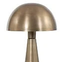 Steinhauer Bordlampe PIMPERNEL down, rund, med afbryder, med stik, konisk E27 IP20, bronze 