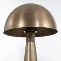 Steinhauer Bordlampe PIMPERNEL down, rund, med afbryder, med stik, konisk E27 IP20, bronze 