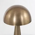 Steinhauer Bordlampe PIMPERNEL down, rund, med afbryder, med stik, konisk E27 IP20, bronze 
