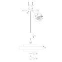 anne light & home Pendel FLINTER 1-flamme, cylindrisk, direkte / indirekte E27 IP20, sort mat dæmpbar