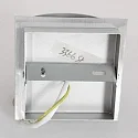 Steinhauer wall luminaire MURO up / down, square, cylindrical, adjustable G9 IP20, steel brushed dimmable