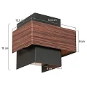 Steinhauer Væglampe MURO G9 IP20, dæmpbar