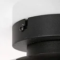 Steinhauer Loftlampe REFLEXION E27 IP20, sort dæmpbar