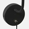 Mexlite Væglampe UPROUND 1-flamme GU10 IP20, sort 
