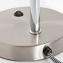 Steinhauer Bordlampe SPRING vipbar E27 IP20, stål 