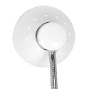 Steinhauer Bordlampe SPRING vipbar E27 IP20, hvid 