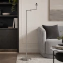 Mexlite floor lamp BELLA 1 flame, without shade E27 IP20, steel dimmable