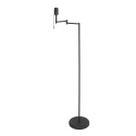 Standerlampe BELLA 1-flamme E27 IP20, sort dæmpbar