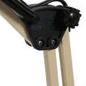 Mexlite table lamp STUDY 1 flame E27 IP20, creme dimmable