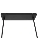 Steinhauer Pendel STANG 3-flammer E27 IP20, guld, sort dæmpbar