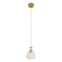 Pendel GRAZIOGLASS ?18cm E27 IP20, messing