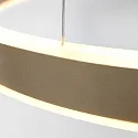 Steinhauer Pendel RINGLUX LED IP20, guld dæmpbar