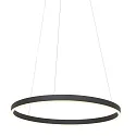 Steinhauer Pendel RINGLUX LED IP20, sort dæmpbar
