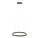 Steinhauer Pendel RINGLUX LED IP20, sort dæmpbar