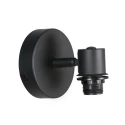 Væglampe BAMBUS E14 IP20, træ, sort dæmpbar
