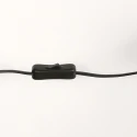 Steinhauer Bordlampe BAMBUS E14 IP20, træ, sort dæmpbar