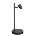 Steinhauer Bordlampe BAMBUS E14 IP20, træ, sort dæmpbar