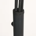 Steinhauer Standerlampe BAMBUS 5-flammer E14 IP20, træ, sort dæmpbar