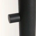 Steinhauer Standerlampe BAMBUS 5-flammer E14 IP20, træ, sort dæmpbar