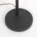 Steinhauer Standerlampe BAMBUS 5-flammer E14 IP20, træ, sort dæmpbar