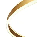 pendant luminaire RINGLUX up / down IP20, gold dimmable