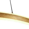 pendant luminaire RINGLUX up / down IP20, gold dimmable