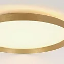 Steinhauer Loftlampe FLADY up / down IP20, guld dæmpbar