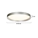 Steinhauer Loftlampe FLADY IP20, dæmpbar