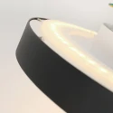 Steinhauer Loftlampe FLADY up / down IP20, sort dæmpbar