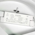 Steinhauer Loftlampe FLADY up / down IP20, sort dæmpbar