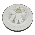 Steinhauer Loftlampe FLADY up / down IP20, sort dæmpbar