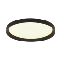 Steinhauer Loftlampe FLADY up / down IP20, sort dæmpbar
