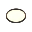 Steinhauer Loftlampe FLADY up / down IP20, sort dæmpbar