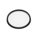 Steinhauer Loftlampe FLADY up / down IP20, sort dæmpbar