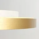 Steinhauer Loftlampe FLADY up / down IP20, guld dæmpbar