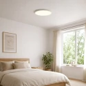 Steinhauer ceiling luminaire FLADY 2 flames IP20, white dimmable