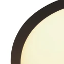 Steinhauer Loftlampe FLADY up / down IP20, sort dæmpbar