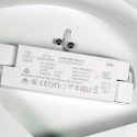 Steinhauer Loftlampe FLADY up / down IP20, sort dæmpbar