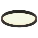 Steinhauer Loftlampe FLADY up / down IP20, sort dæmpbar