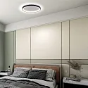 Steinhauer Loftlampe RINGLEDE IP20, sort dæmpbar
